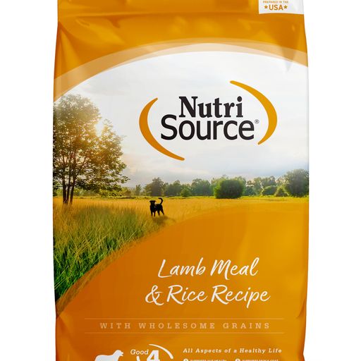 Nutri Source Adult Lamb and Rice Dry Dog Food 12 lb