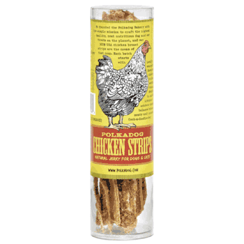 Polkadog Chicken Strips Jerky Dog & Cat Treats 4oz