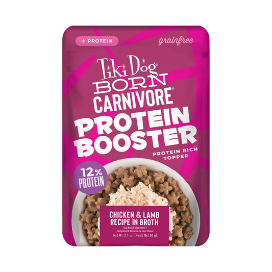 Tiki Dog Protein Booster Topper Chkn/Lamb 2.1oz