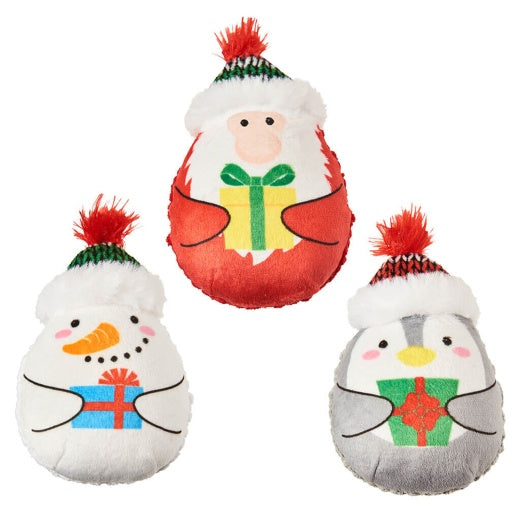 Spot Holiday Trio Catnip Toys Assorted 4In
