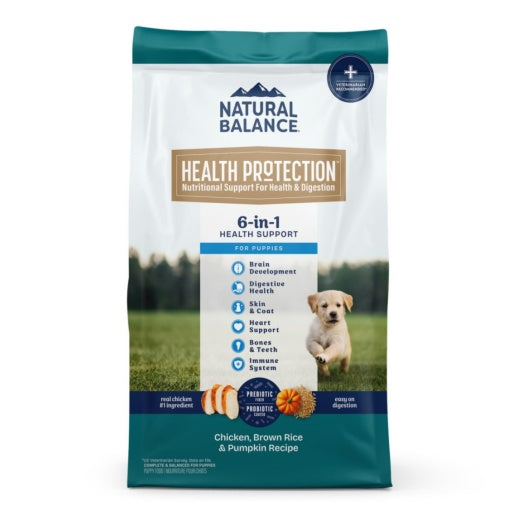 Natural Balance Pet Foods Puppy Dry Dog Food Chicken Rice & Pumpkin 4lb