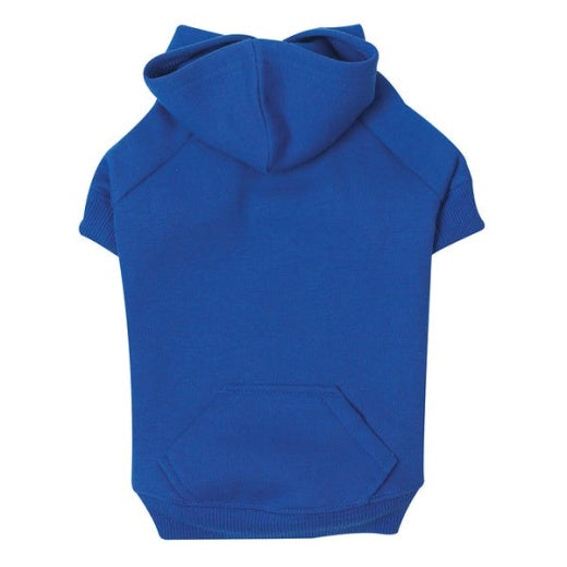 Petedge Zack & Zoey Basic Dog Hoodie Large Dark Blue