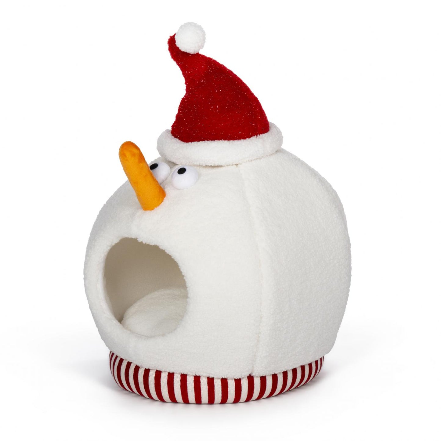 Prevue Holiday Frosty's Hideaway Cat Bed