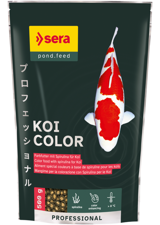 SERA Koi Professional Spirulina Color Food 500g