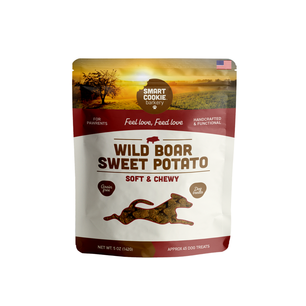 Smart Cookie Barkery Regional Bites - Texas Hill Country Wild Boar & Sweet Potato 5oz