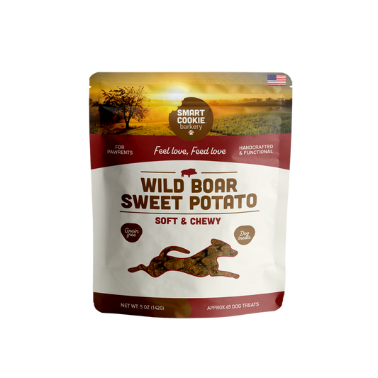 Smart Cookie Barkery Regional Bites - Texas Hill Country Wild Boar & Sweet Potato 5oz