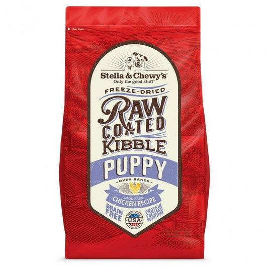 Stella & Chewy's Puppy Raw Coated Kibble Cage Free Chicken Recipe 10 lb