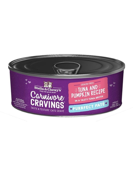 Stella & Chewy's 2.8 oz Carnivore Cravings Tuna & Pumpkin Purrfect Pate