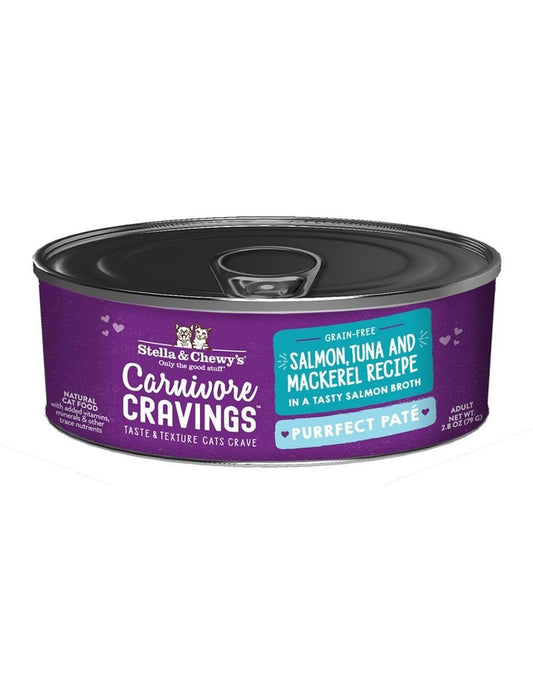 Stella and Chewy's Wet Cat food Salmon and Tuna Pate 2.8oz