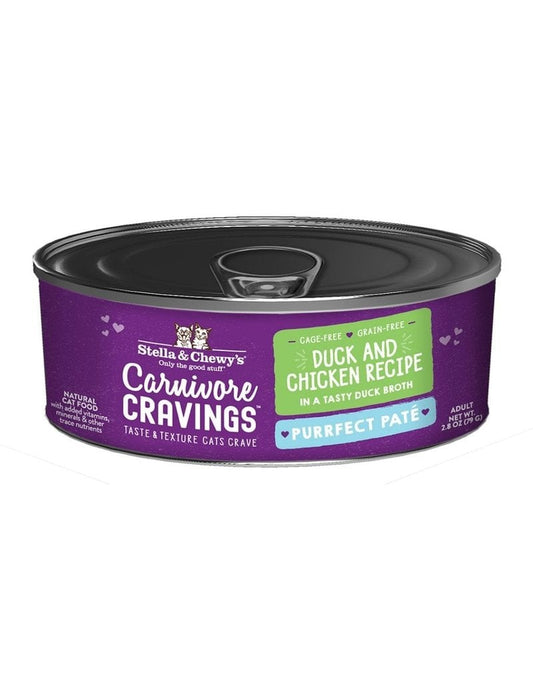 Stella & Chewy's 2.8 Carnivore Cravings Purrfect Duck & Chicken Pate