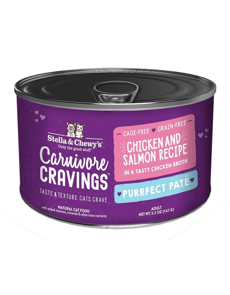 Stella and Chewy's Wet Cat food Shreds 5.2oz Chicken and Salmon