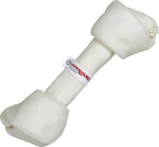 Super Bone White Rawhide Knot 15-16in