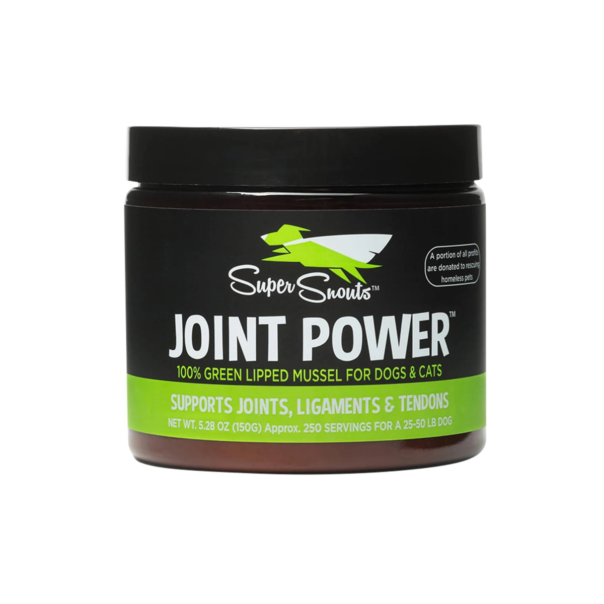 Super Snouts Joint Power Green Lipped Mussel Supplement 2.64oz