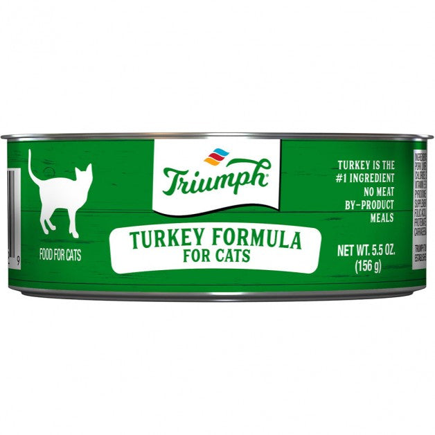 Triumph Turkey Formula Cat Food 5.5 oz