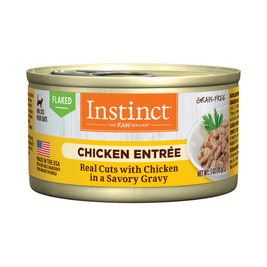 Instinct Flaked Chicken Entrée Canned Cat Food 3oz Can