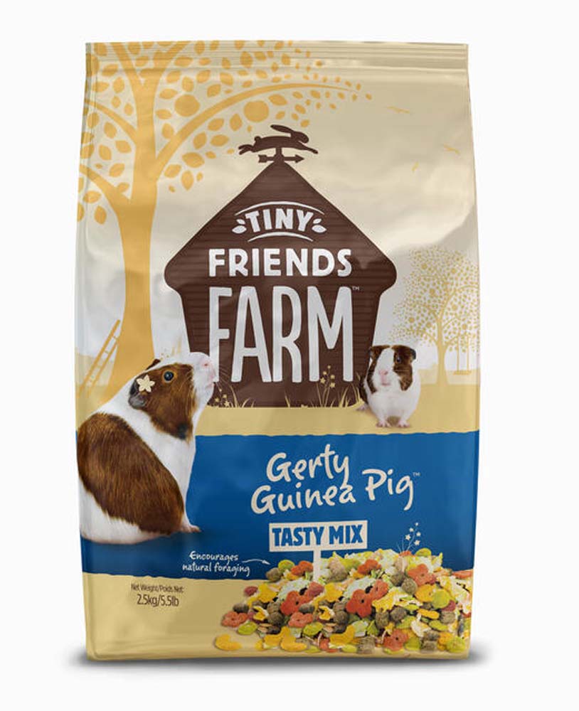 Tiny Friends Farm Gerty Guinea Pig Tasty Mix Dry Food 5.5 lb