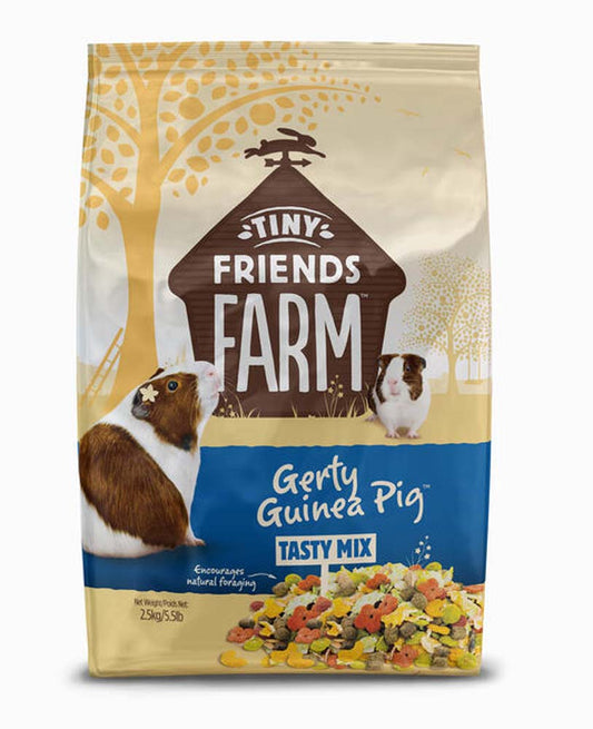 Tiny Friends Farm Gerty Guinea Pig Tasty Mix Dry Food 5.5 lb