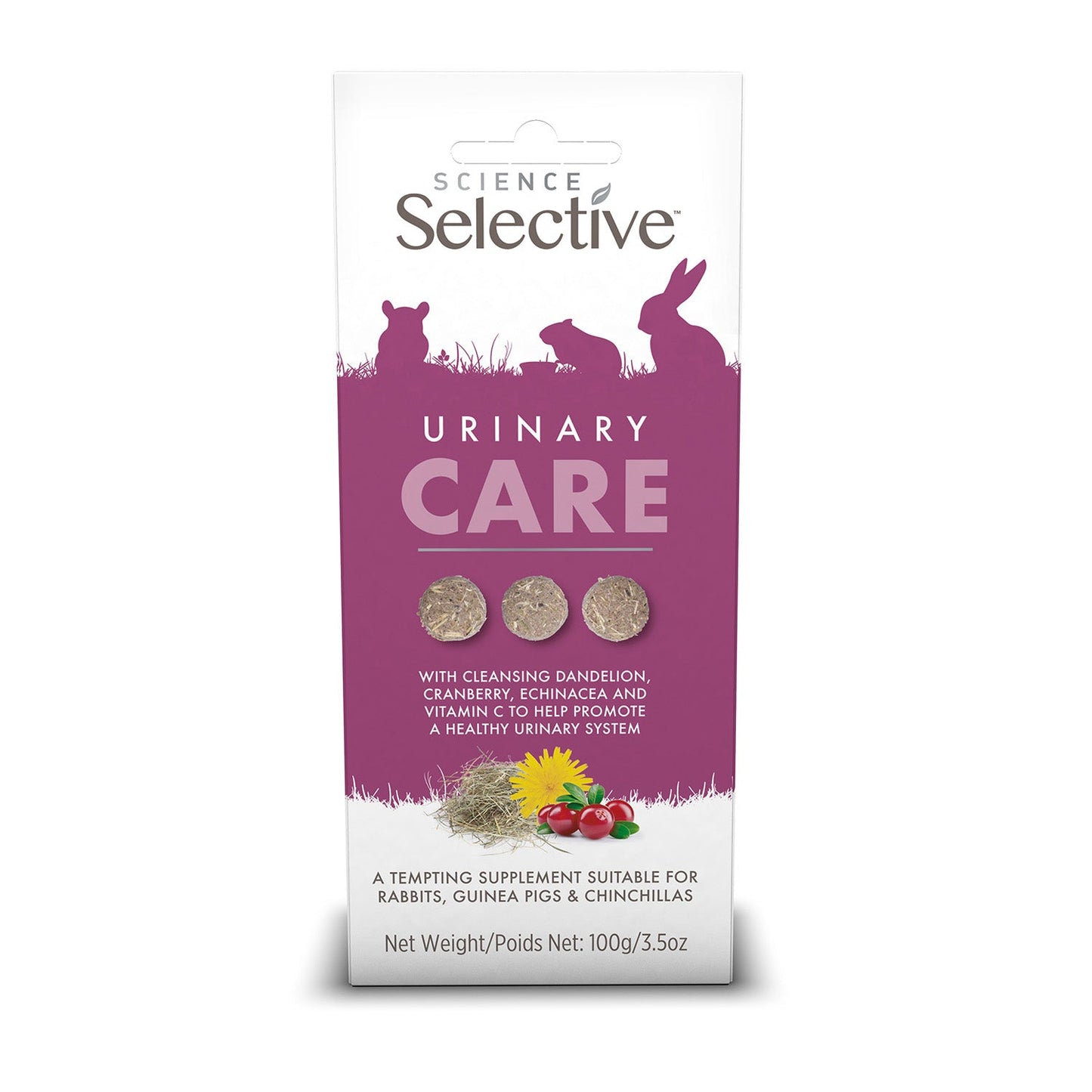 Science Selective Urinary Care Small Animal Supplement 4ea 3.5 oz