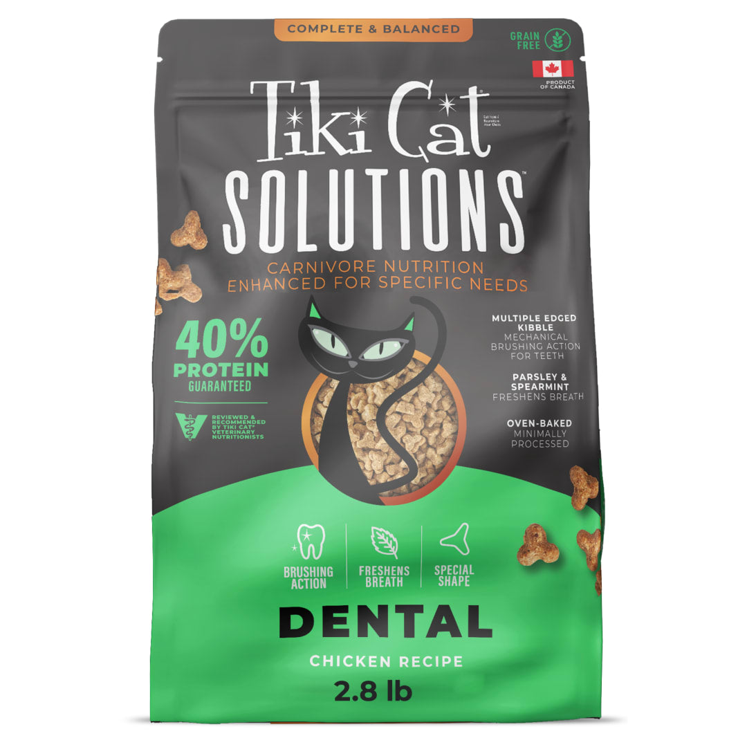 Tiki Cat Solutions Dental Chicken 2.8 lb