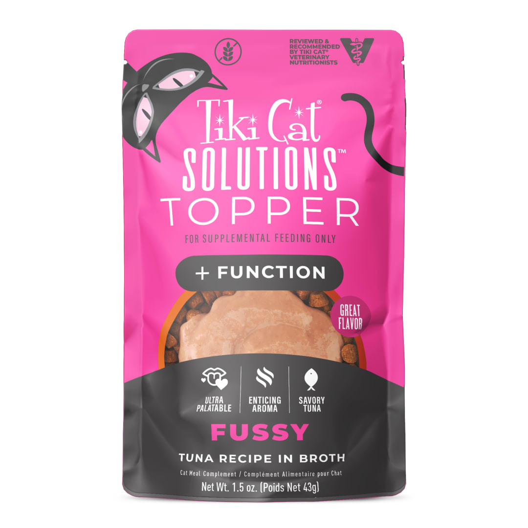 Tiki Cat Born Carnivore Functional Topper Fussy 1.5oz