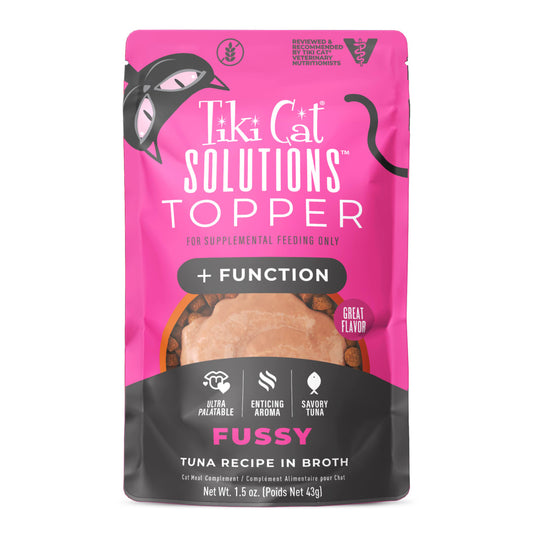 Tiki Cat Born Carnivore Functional Topper Fussy 1.5oz