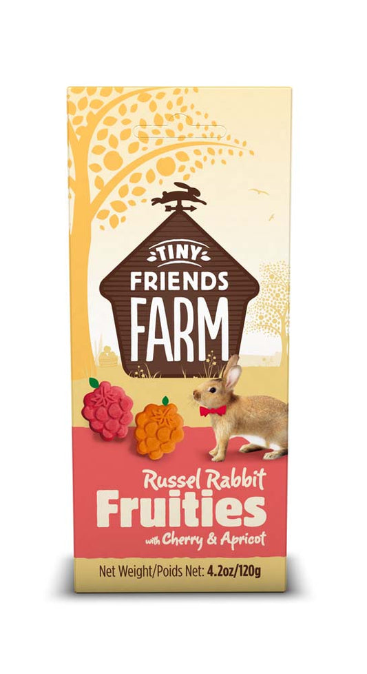 Tiny Friends Farm Russel Rabbit Fruities with Cherry & Apricot 4.2 oz