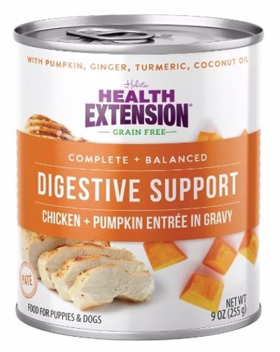 Health Extension Digestive Support 9 oz Chicken and Pumpkin in Gravy