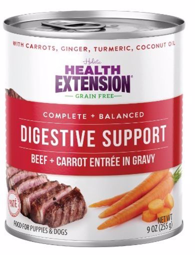 Health Extension Digestive Support 9 oz Beef and Carrot in Gravy