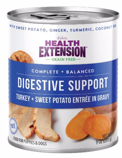 Health Extension Digestive Support 9 oz Tgurkey and Sweet Potato in Gravy