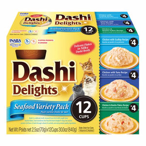 Dashi Delights Seafood Variety 2.5 oz 12pk