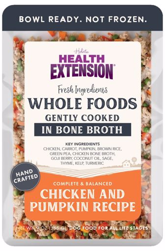 Health Extension Gently Cooked 9 oz Chicken and Pumpkin Pouch