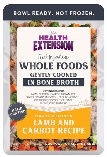 Health Extension Gently Cooked 9 oz Lamb and Carrot Pouch