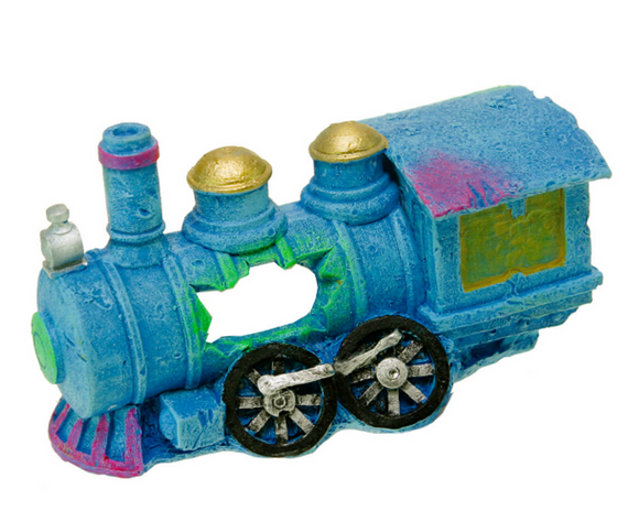 Blue Ribbon Exotic Environments Steam Locomotive Ornament