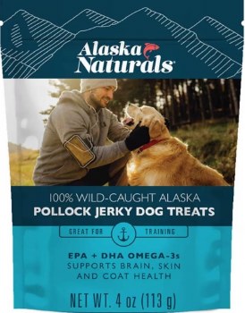 Alaska Naturals Pollock Jerky Dog Treats 4oz