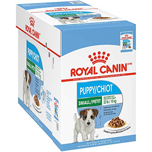 Two Boxes Royal Canin Small Puppy Food - Chunks in Gravy - 24 - BB: 7/5/21