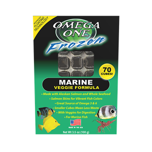 Omega One 3.5oz Frozen Marine Veggie Formula