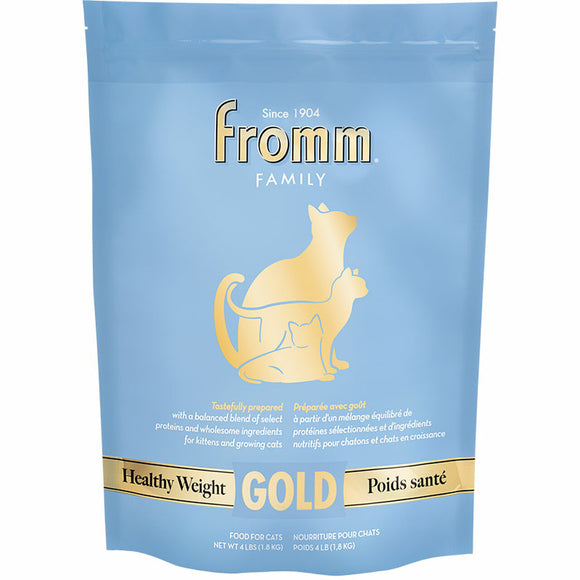 Fromm Family Healthy Weight Gold Food for Cats 4 lb