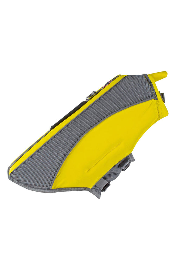 Canada Pooch Yellow Wave Rider Life Vest for Dogs Medium