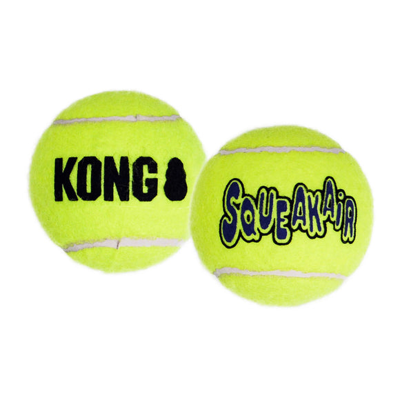 KONG Airdog Squeaker Ball Dog Toy  X-Small  3 Count