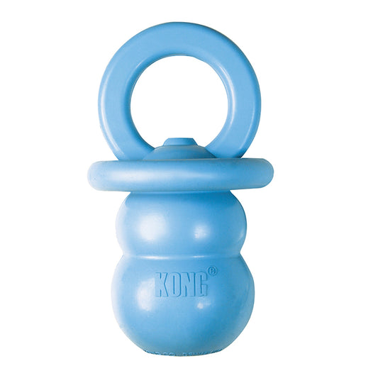 KONG Puppy Binkie Rubber Dog Toy  Assorted  Small