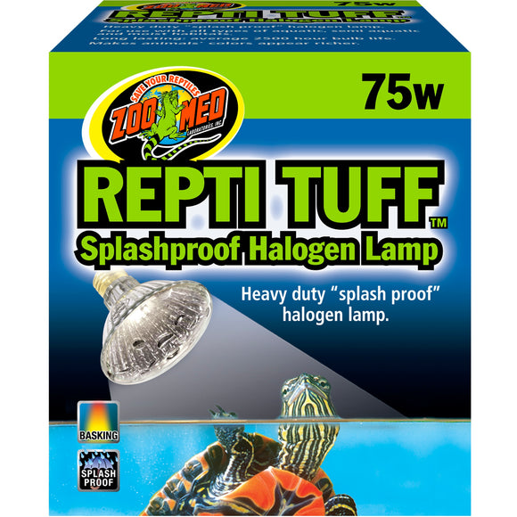 Zoo Med Laboratories 75 Watt Repti Tuff Splashproof Halogen Lamp