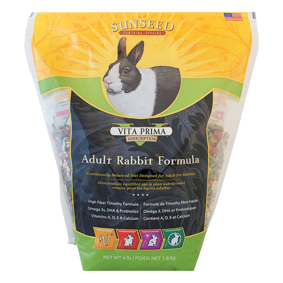 Sunseed® Vita Prima? Sunscription Adult Rabbit Food 4 Lbs