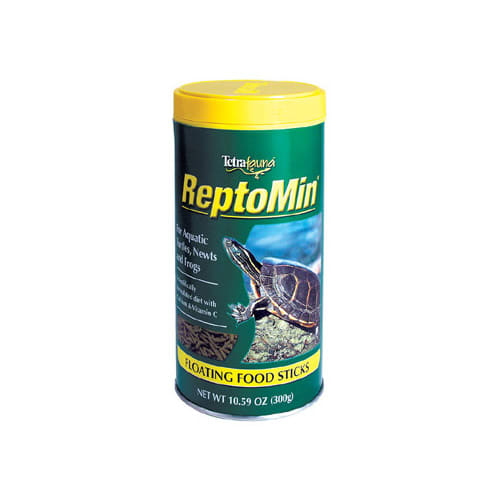 Tetra ReptoMin Multicolor Floating Food Sticks 10.59 Ounces  for Aquatic Turtles  Newts and Frogs