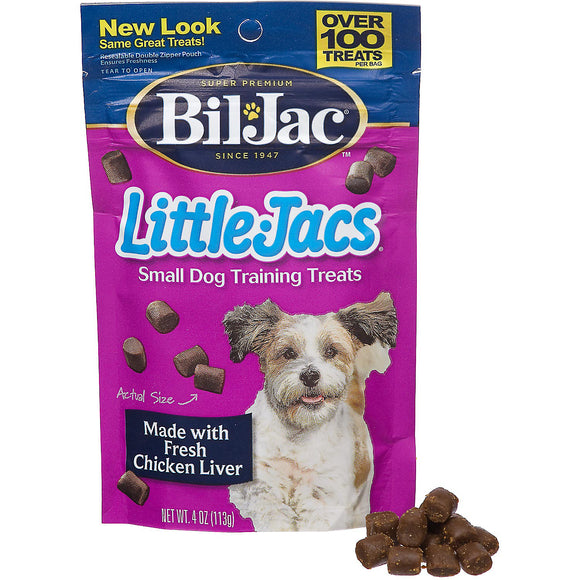 Bil-Jac Little Jacs Small Dog Liver Treats 4oz