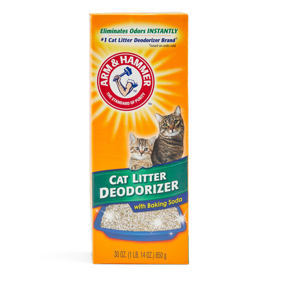 Arm & Hammer 15027 Cat Litter Deodorizer Powder  30 oz  Box