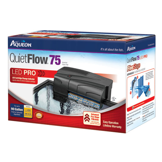 Aqueon QuietFlow 55/75 Aquarium Power Filter