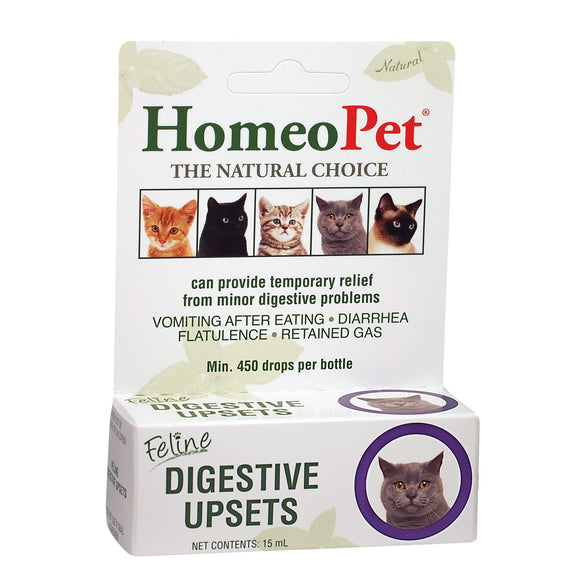 Homeopet Feline Digestive Upsets Drops 15ml