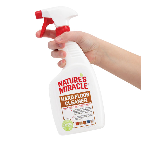 Nature's Miracle Advanced Dual-Action Hard Floor Stain & Odor Remover, 24 oz., 24 FZ