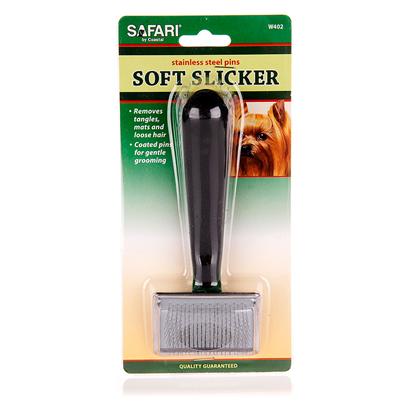 Safari Dog Soft Slicker Brush  Medium