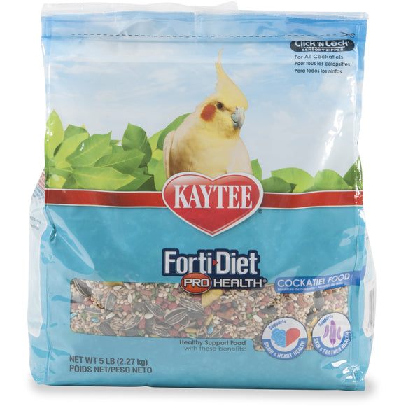 Kaytee Forti-Diet Pro Health Cockatiel Food 5lb